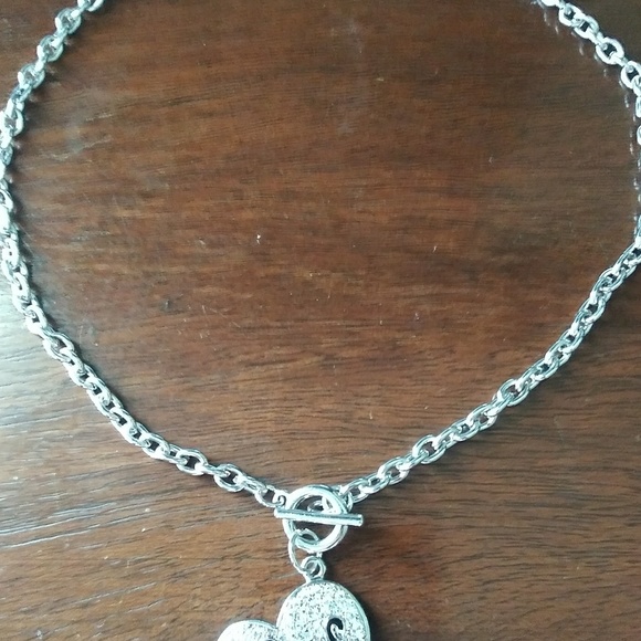 Toggle heart love necklace - Picture 7 of 7